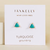Energy Gem Studs | Turquoise