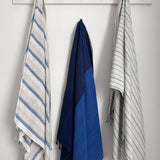 Montauk Towel | Blue + Ivory