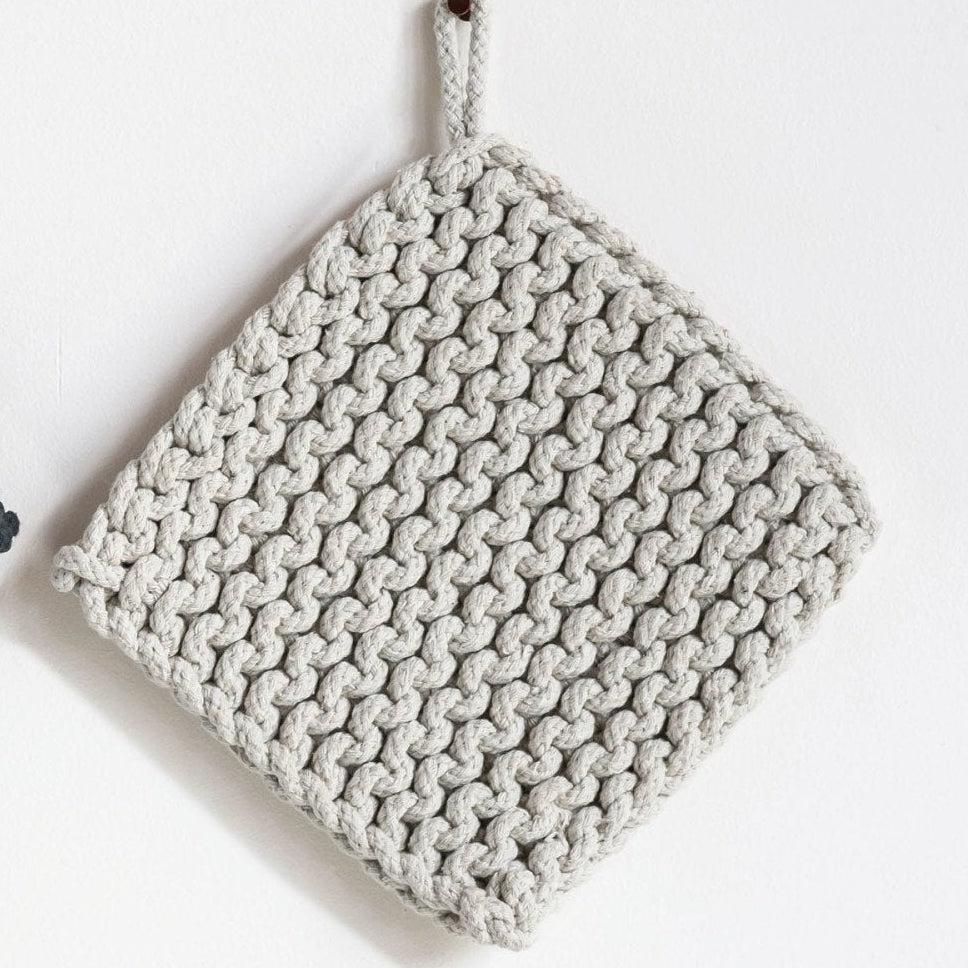 8" Cotton Crochet Pot Holder