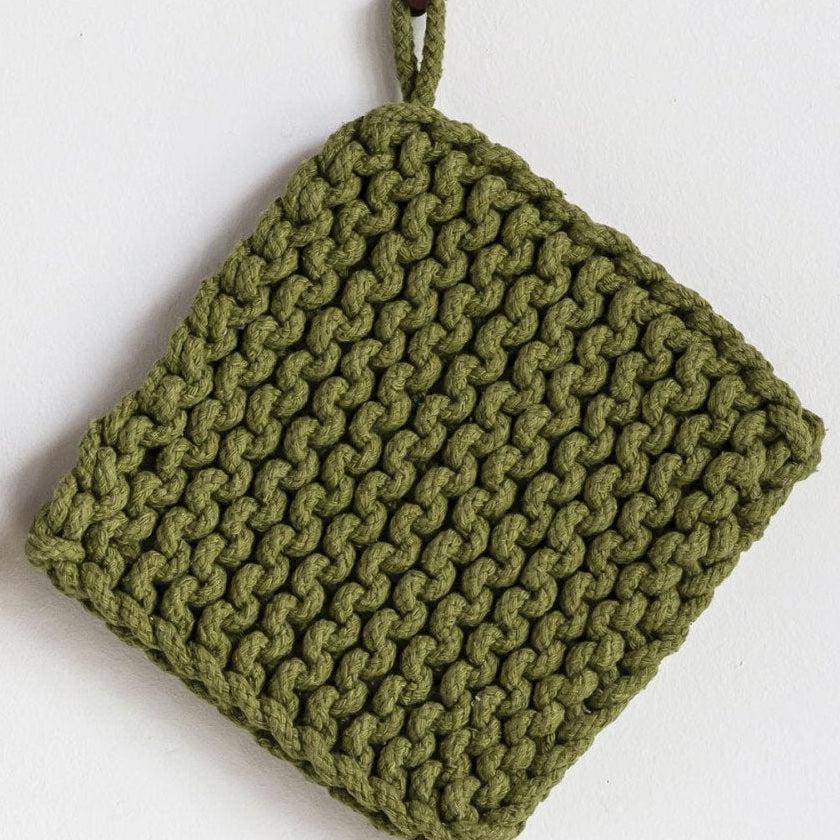 8" Cotton Crochet Pot Holder