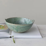 Stoneware Berry Bowl | Aqua