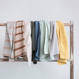 Double Cloth Baby Blanket | Rose Stripe
