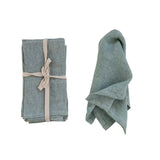Set of 4 Linen Napkins | Mint
