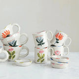 Small Handpainted Mug | Assorted Flowers
