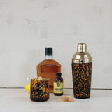 Confetti Drinking Glass | Tortoise Shell