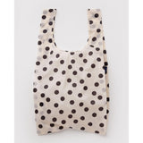 Big Baggu | Cream + Black Polka Dot