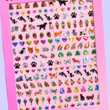 Nail Art Stickers | Ice Cream Social