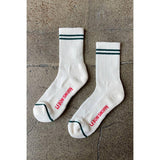Boyfriend Socks | Parchment