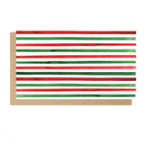 Holiday Stripe Mini Boxed Notes | Set of 6