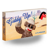 Sock Monkey Giddy Up Flipbook