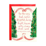 Light The Tree Petit Card