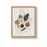 8.5x11 Art Print | Farmer's Market