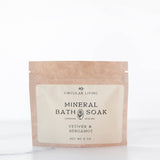 Mineral Bath Soak Sachet | Vetiver + Bergamot