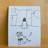 11x14 Art Print | I'm Outside
