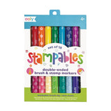 Double-Ended Stamp + Brush Markers | Set of 18