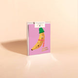 Cozy Banana Holiday Boxed Notes