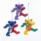 Grateful Dead Bear Ornament | Assorted