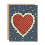 Heart Doily Card