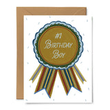 Birthday Boy Ribbon Card