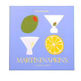 Set of 4 Cocktail Napkins | Martini