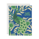Birthday Peacock Card