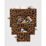 Flat Pouch Set | Leopard