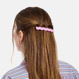 Skinny Wave Barrette | Lilac
