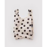 Baby Baggu | Cream + Black Polka Dots