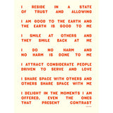 9x12 Art Print | I Smile At Others