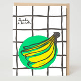 Banana Thank You Card