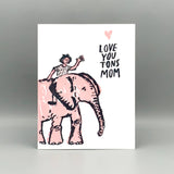 Elephant Mother's Day Card