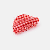 Suki Claw | Red Plaid