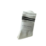 Boyfriend Socks | Classic White