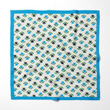 Blue Tulip Cotton Bandana