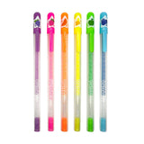 Yummy Yummy Scented Neon Gel Pens | Set of 6