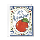 A+ Teacher Thank You Card