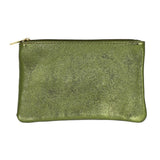 Iridescent Zip Pouch | Khaki