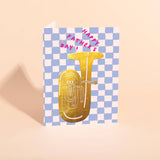 Tuba For Dad Card