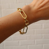 Ellis Alternating Link Bracelet