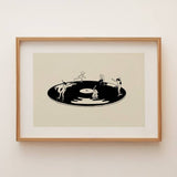 Art Print | Vinyl Skate Session