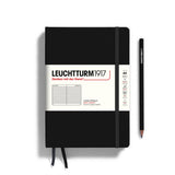 Leuchtturm1917 A5 Notebook | Black Ruled