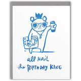 Birthday King Card