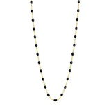 18k Gigi Necklace | Black