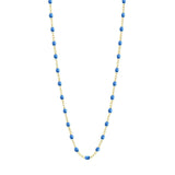 18k Gigi Necklace | Blue