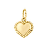 18k Lucky Heart Pendant