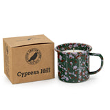 Cypress Hill Enamel 9oz Candle Mug