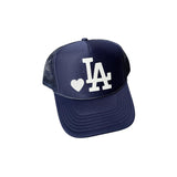 Heart LA Trucker | Navy