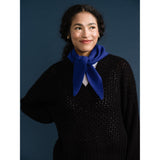 Cashmere Triangle Scarf | Cobalt