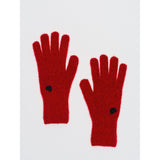 Cashmere Heart Gloves | Red