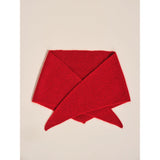 Cashmere Triangle Scarf | Red